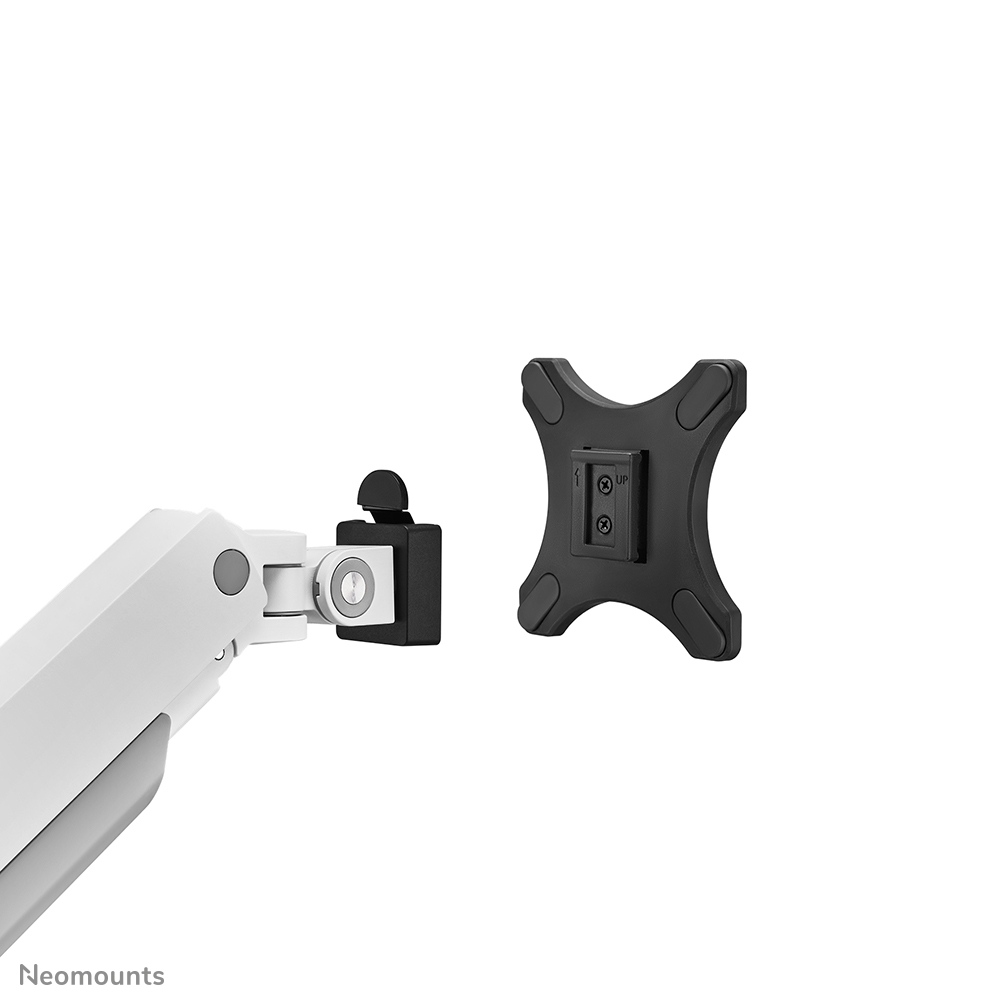 Neomounts DS70S-950WH1 Monitor arm 17-49" - gas spring - Topfix - 180°-stop